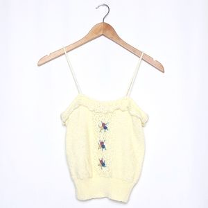 present co crop sweater tank - vintage 70s